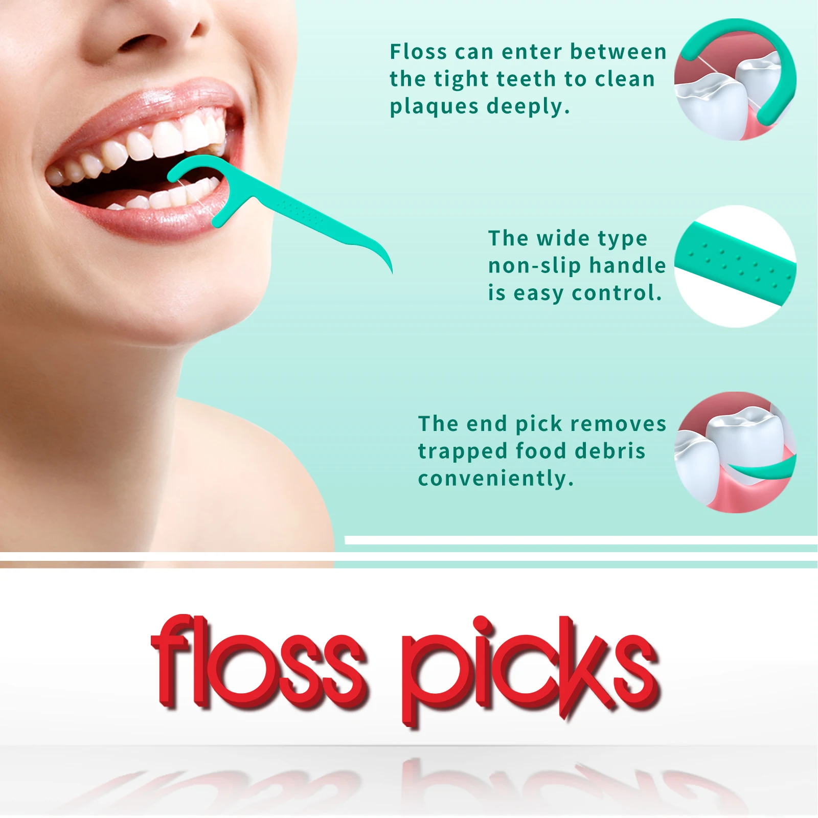 Рисунок 3 - пластиковые зубочистки с мятным