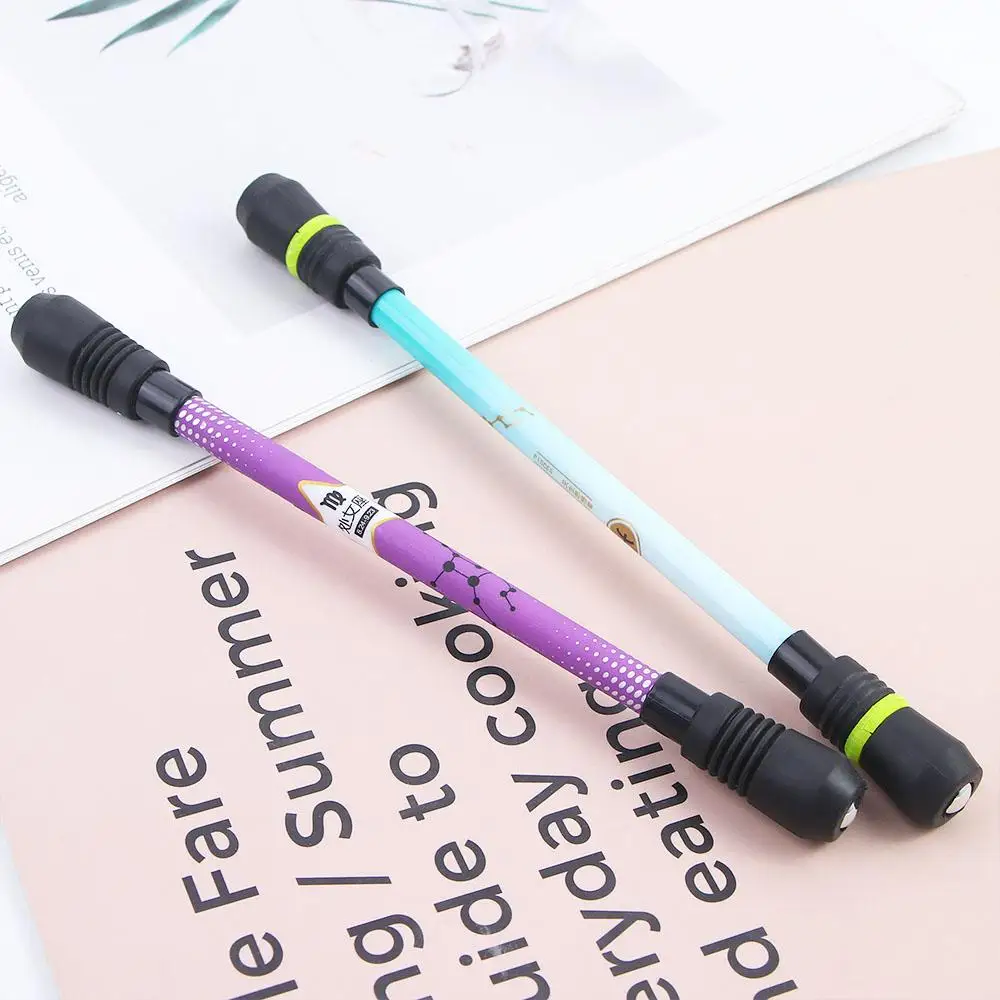 

Инструменты Шариковая ручка для подписи 0,5 мм, ручка на водной основе, школьные принадлежности, вращающаяся игровая ручка, гелевая ручка для письма, Вращающаяся ручка, игрушечные ручки