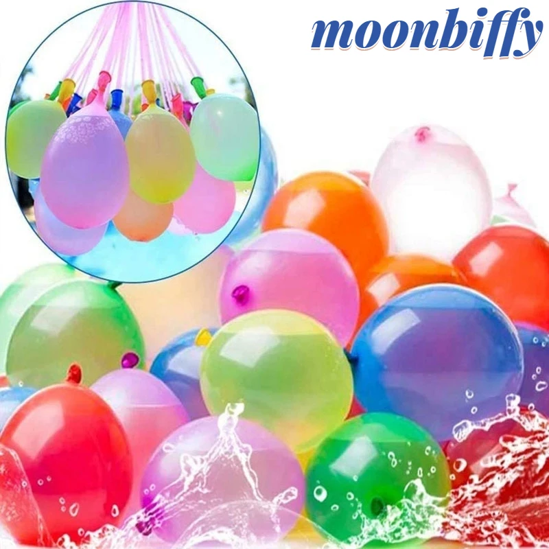 

111Pcs Water Bombs Balloons Funny Toys Magic Summer Beach Party Outdoor Filling Water Balloon Bombs Toy for Kids Adult Children