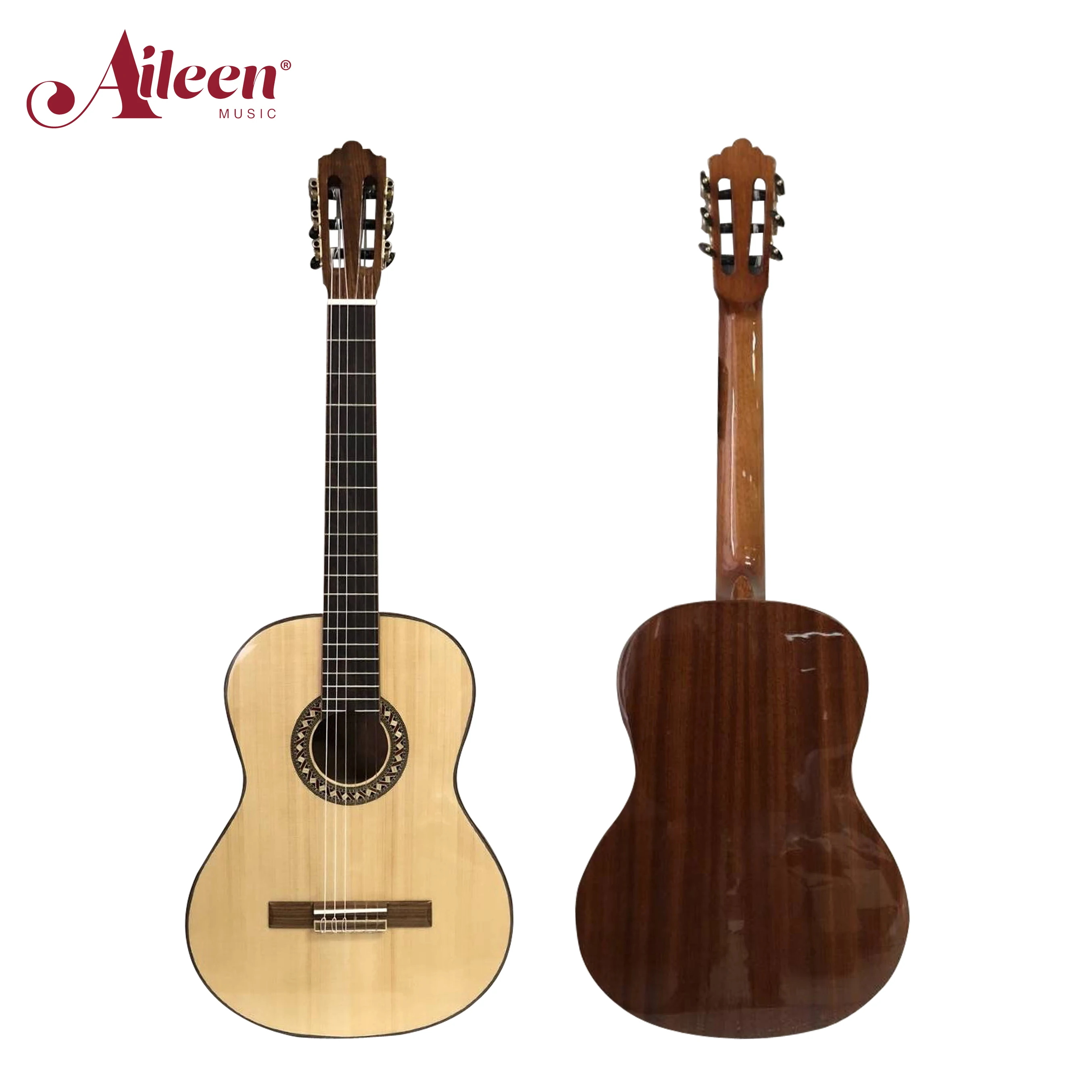 

High quality solid spruce top 39 inch classical guitar (ACM17)