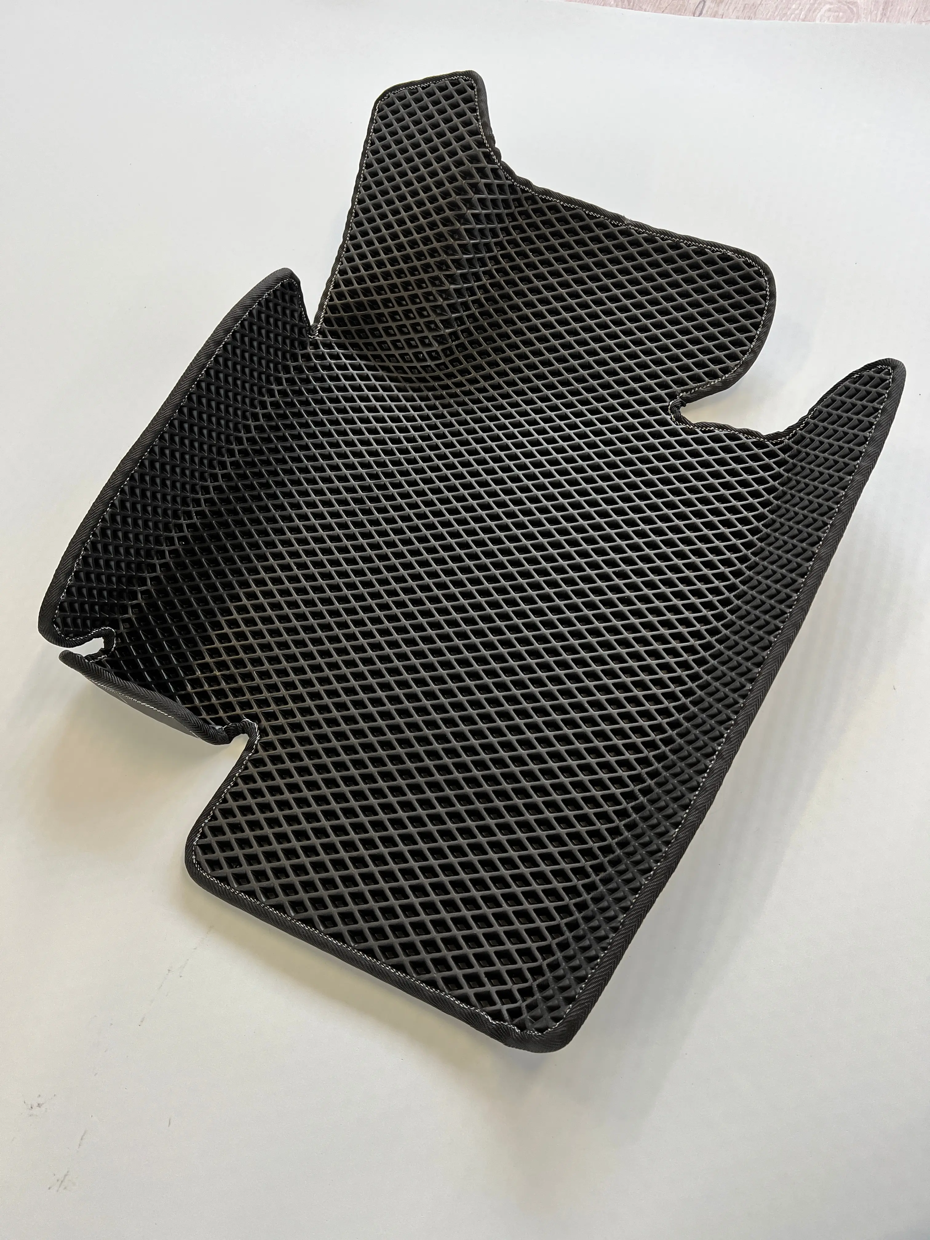 Автомобильные коврики для Toyota Land Cruiser Prado 120 2002-2009, мини-ромб из пены EVA с ячеистой структурой.