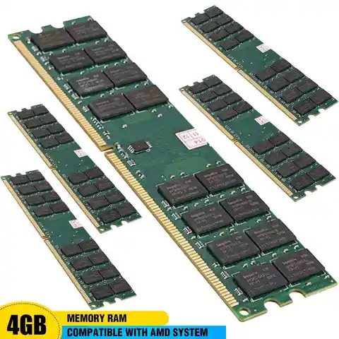 Абсолютно Новая память DDR2 4 Гб для ОЗУ 800 МГц Одиночная PC2 6400 DIMM 240Pin для чипсета AMD Материнская плата для настольного компьютера для Intel высоко...