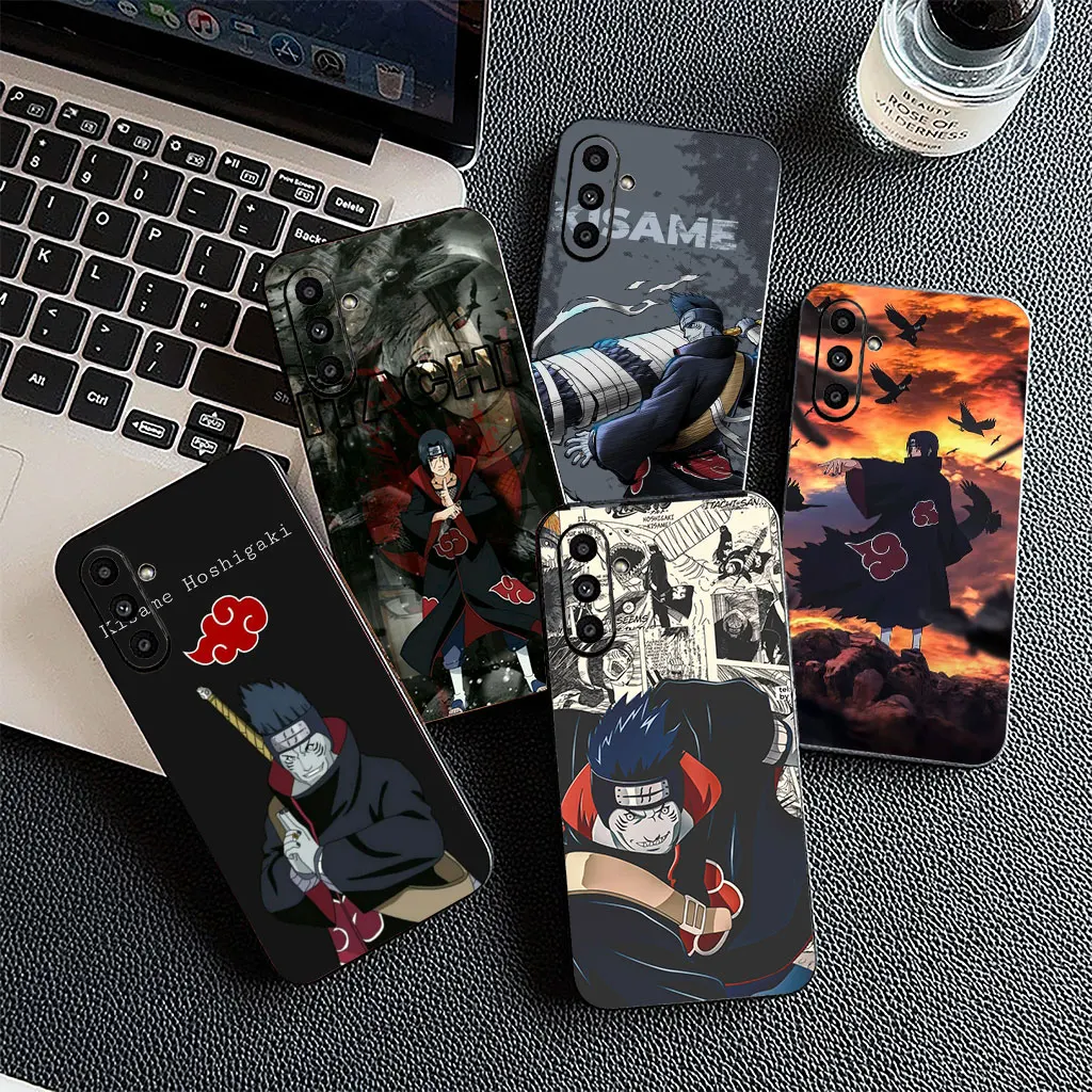 Фото Чехол KISAME с изображением Итачи Учихи из Акацуки для Samsung Galaxy A05 A06 A14 A50 A51 A52 A12 A13 A23 A70 A07 A25 A26 M53 A56 №2