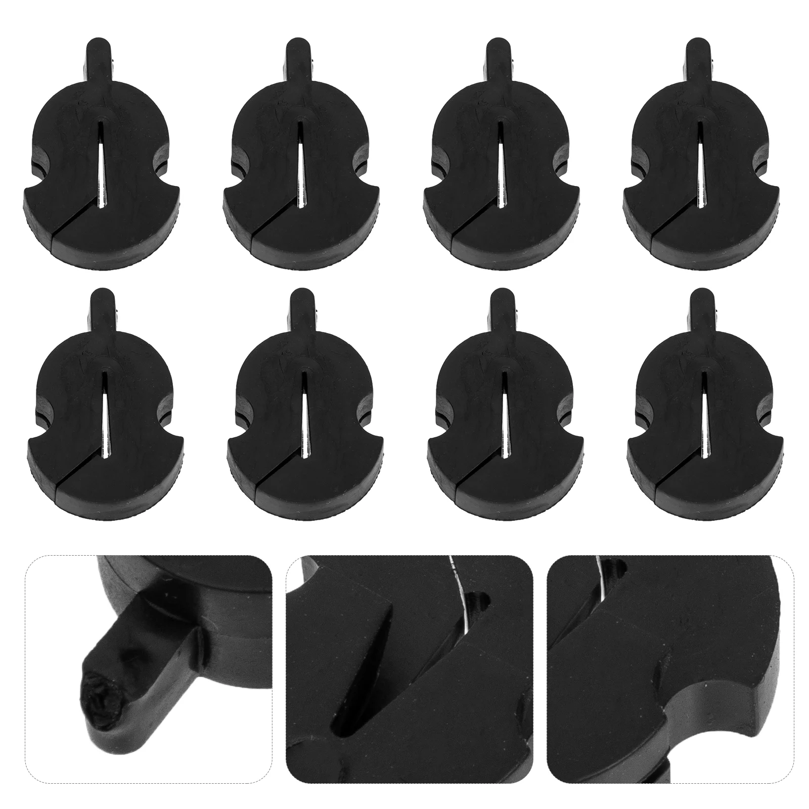 

8Pcs Professional Violin Silencers Fiddle Mutes Beginner Violin Supplies