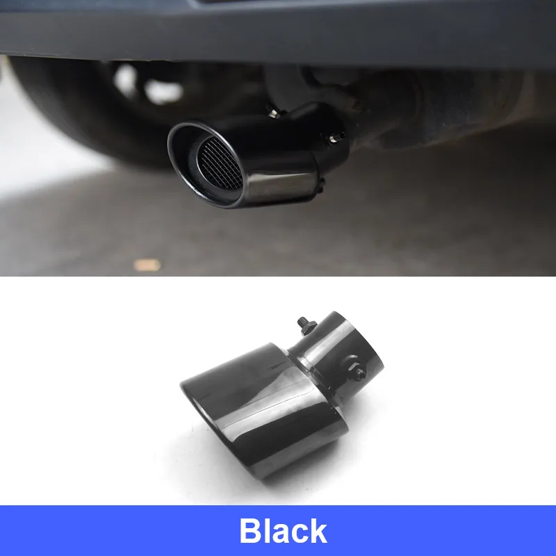Автомобильный выхлопной чехол, внешняя нержавеющая сталь, аксессуары для стайлинга, детали, украшения для Toyota Corolla Cross 2021-2024