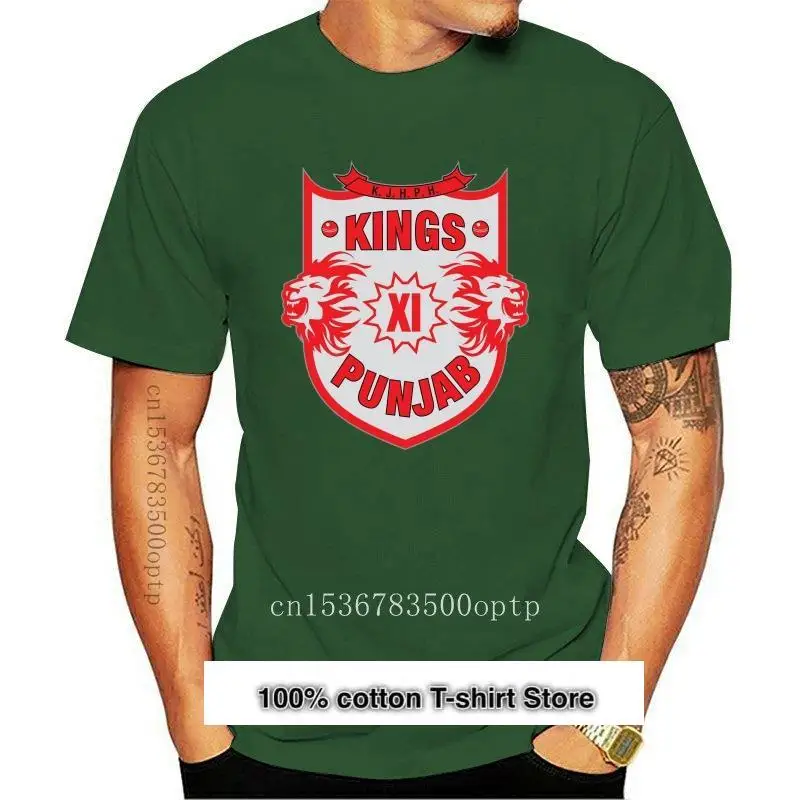

Camiseta de reyes Xi, Punjabi, India, Grillo, Ipl, Ringer, regalo nuevo de EE. UU. (1)