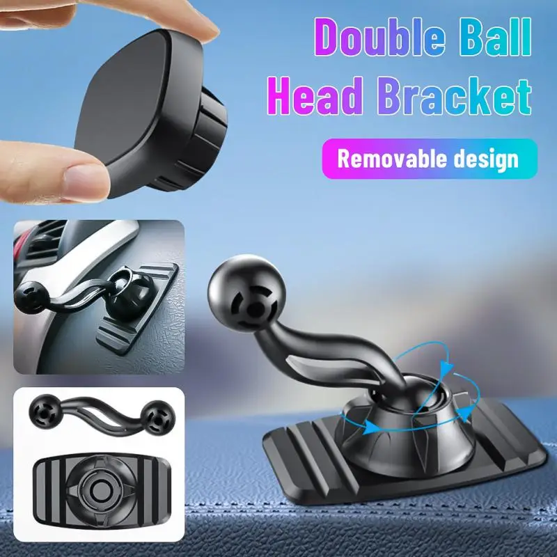 

Universal 17mm Ball Head Holder Base Dashboard Mount Anti-skid Fixed Air Vent Stand For Car Phone Holder Bracket Car Accessories