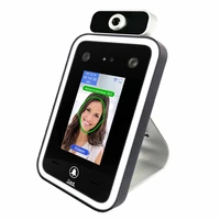 face recognition device with body temperature support rfid qr code for turnstile access control