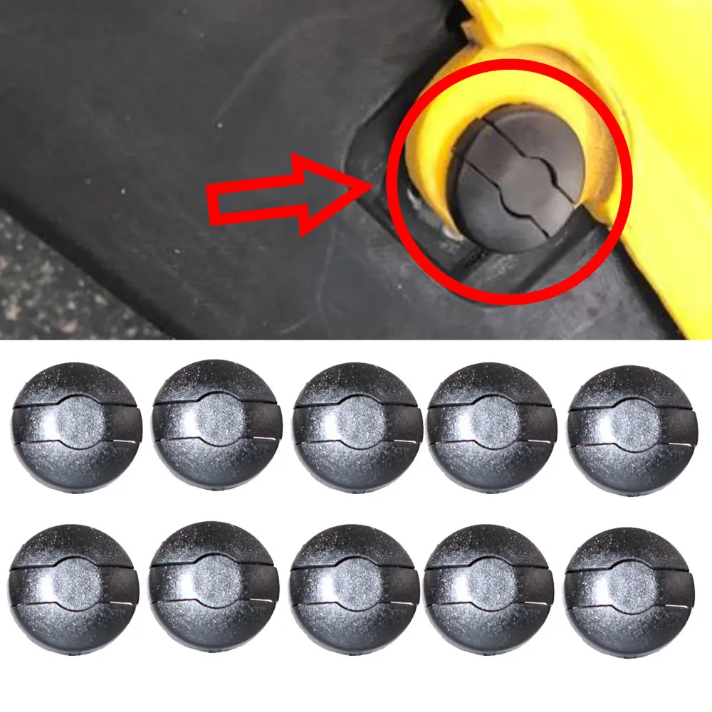 10 шт. пластиковые зажимы для скутера Honda мотоцикла 90683-gaz-003 Nc 700k Princess Joy 100 Jiaying 125