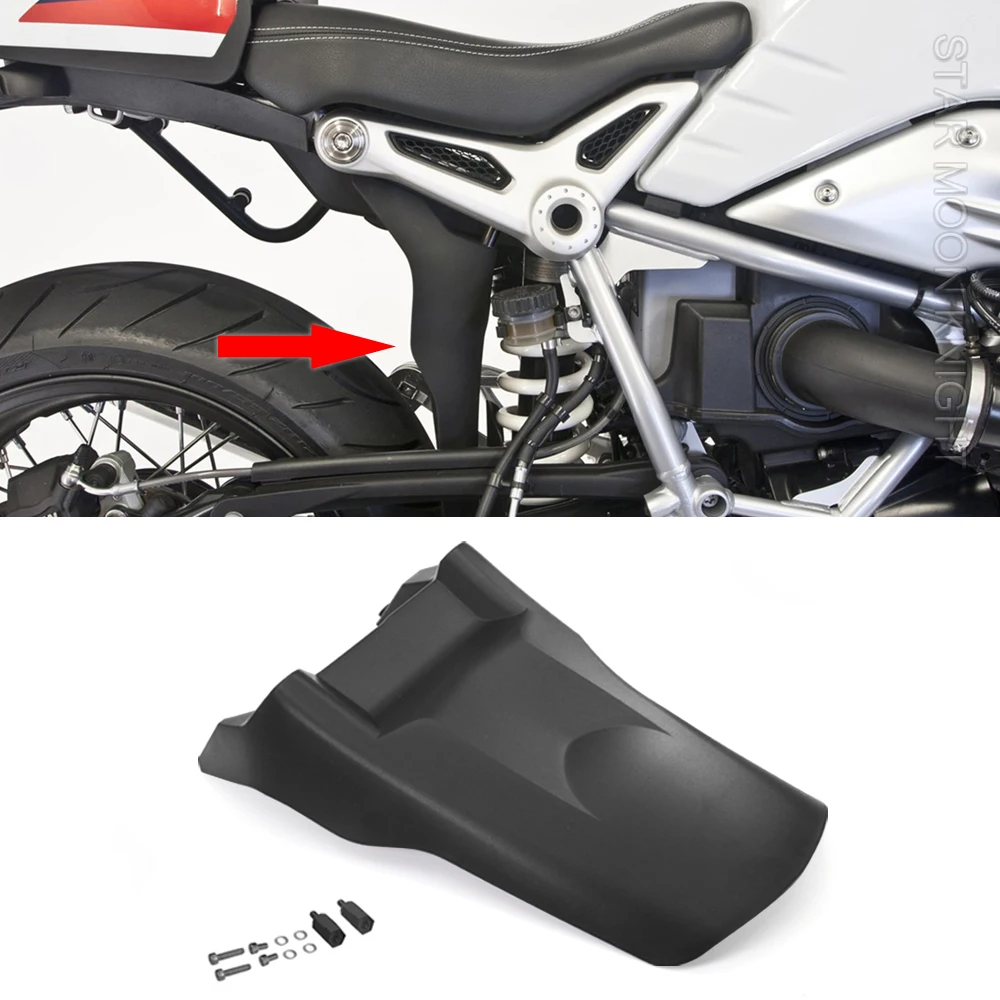 For BMW R nineT R Nine T Scrambler Pure Racer Urban R9T Accessories Rear Fenders Mudguard Inner Fender Splash Guard Shock Shield