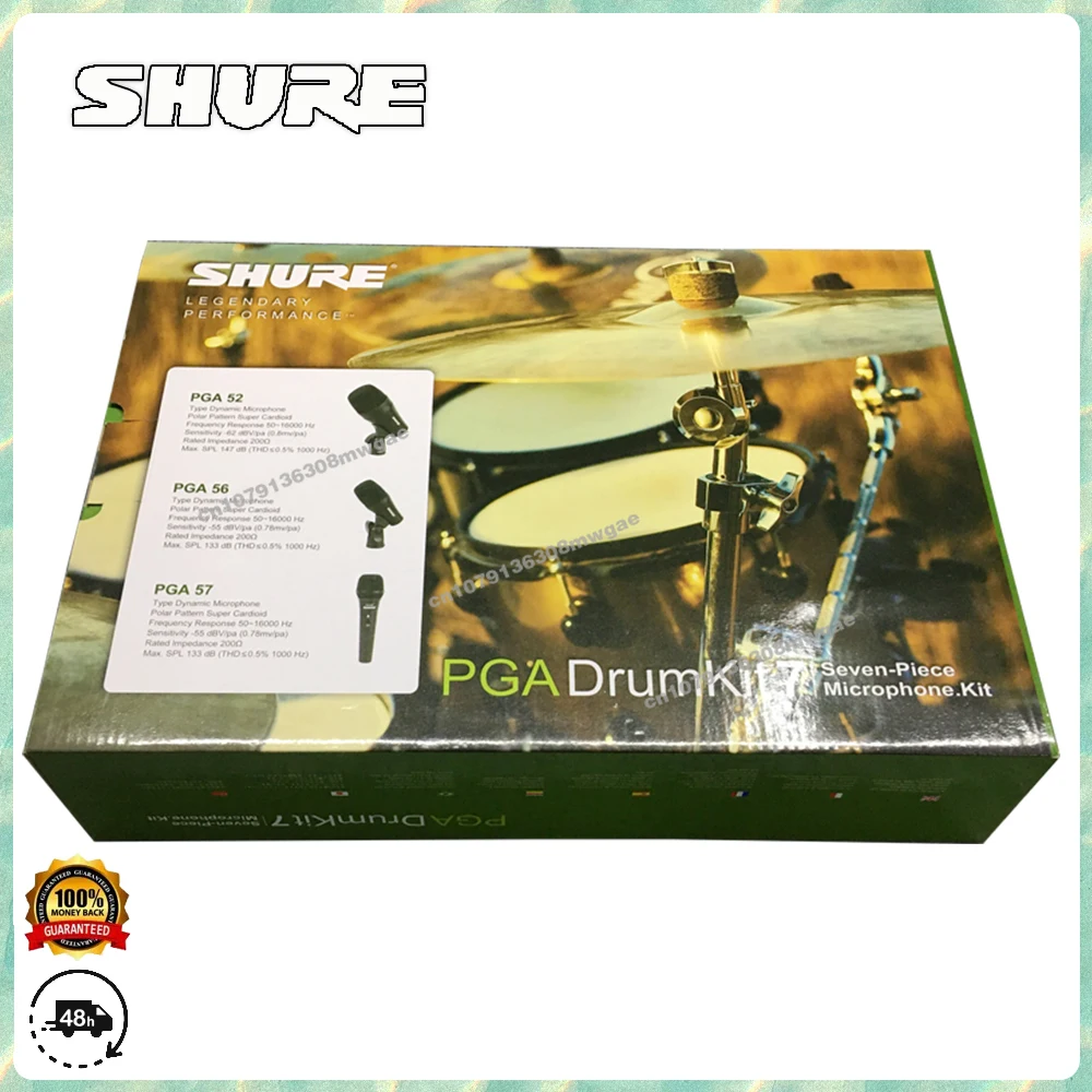 Микрофон для выступлений и SHURE PGA проводной кардиоидный микрофон на сцене