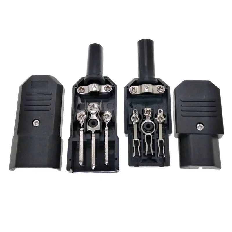 (5 шт. в упаковке) IEC C14 C13 PDU PSU DIY шнур Соединительный разъем переменного тока 100 ~ 250 В