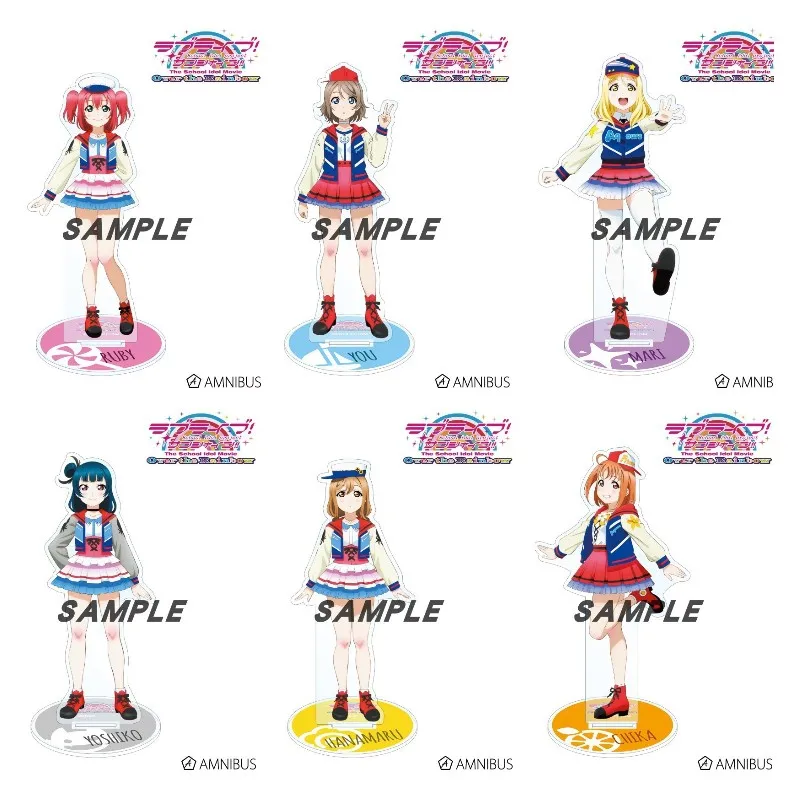 

Japan Hot Anime LoveLive!SuperStar!! Figures Shibuya Kanon Heanna Sumire Acrylic Stand Toy Hazuki Ren Character Model Fans Gift
