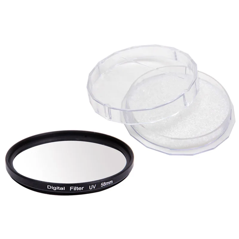 

1PC UV Filter 37mm 49MM 52MM 55MM 58MM 62MM 67MM 72MM 77MM for Canon Nikon