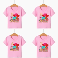 new kawaii toca life world t shirt birthday gift number 2 9th t shirt anime clothes cartoon kid boy girl tee shirts casual top