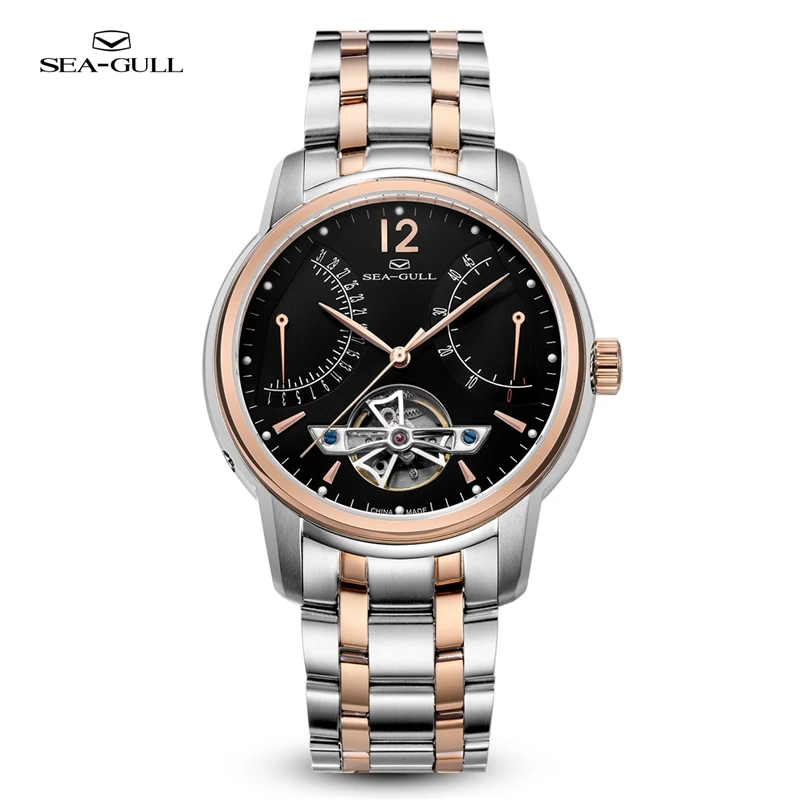 

2023 New Seagull Automatic Mechanical Wristwatch 40MM Multi-Function Flywheel Business Men's Watch relogios masculino 217.425