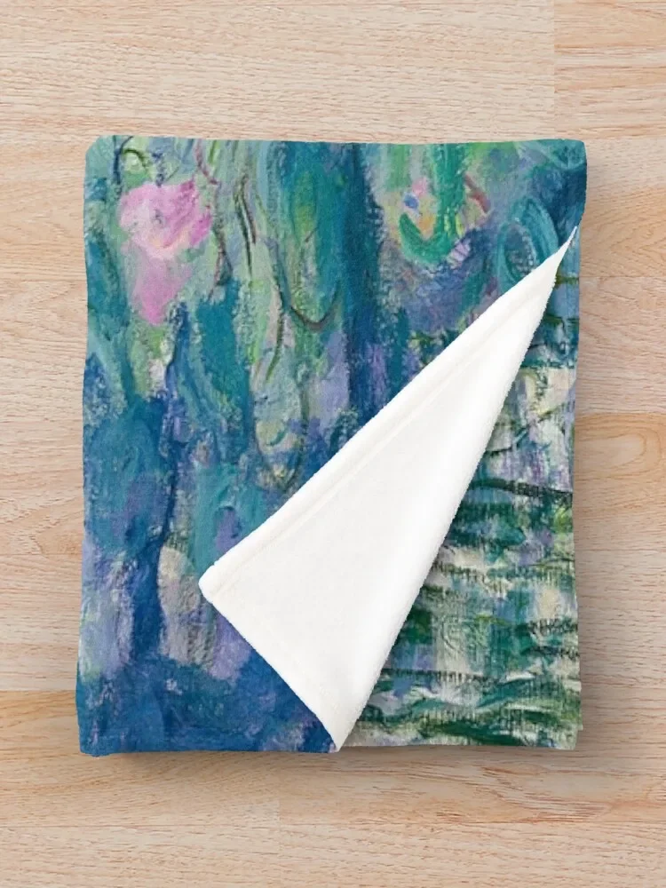 Водоросли Клод Моне Изысканное искусство плед одеяло кайд Утяжеленные одеяла