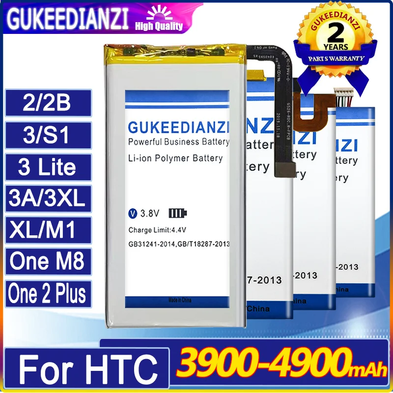 

Аккумулятор для HTC Google Pixel 3A XL/Pixel 2B Pixel 2/Pixel/For HTC Google 3 XL/Pixel 3A One M8 One 2 Plus M8x Desire 526