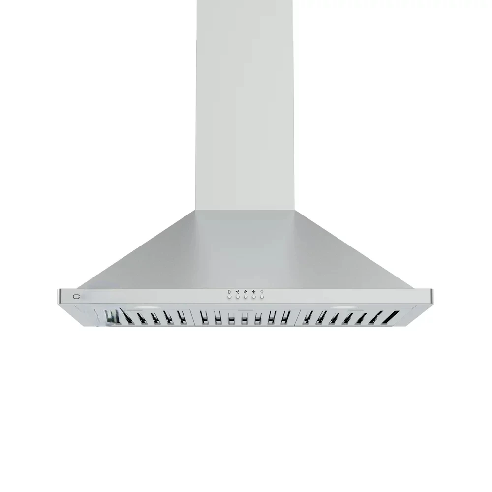 

Hood 30 inch 450 CFM Wall Mount Vent Hood with 3 Speed Exhaust Fan in Stainless Steel CAS30275