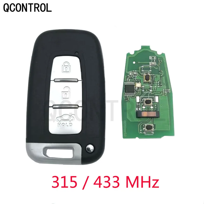 

QCONTROL 3 Buttons Car Remote Smart Key Suit for KIA Soul Sportage Sorento Mohave K2 K5 Rio Optima Forte Cerato 315MHz / 433 MHz