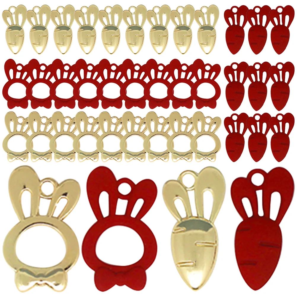 

Pendant Jewelry Charms Rabbit Charm Decoration Year Diy Animal Bracelet Gifts Favors Earring Easter Figure Bunnycuteornament