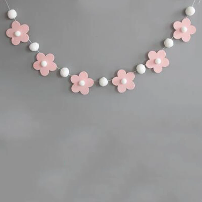 

Фетровый цветочно-тематический баннер