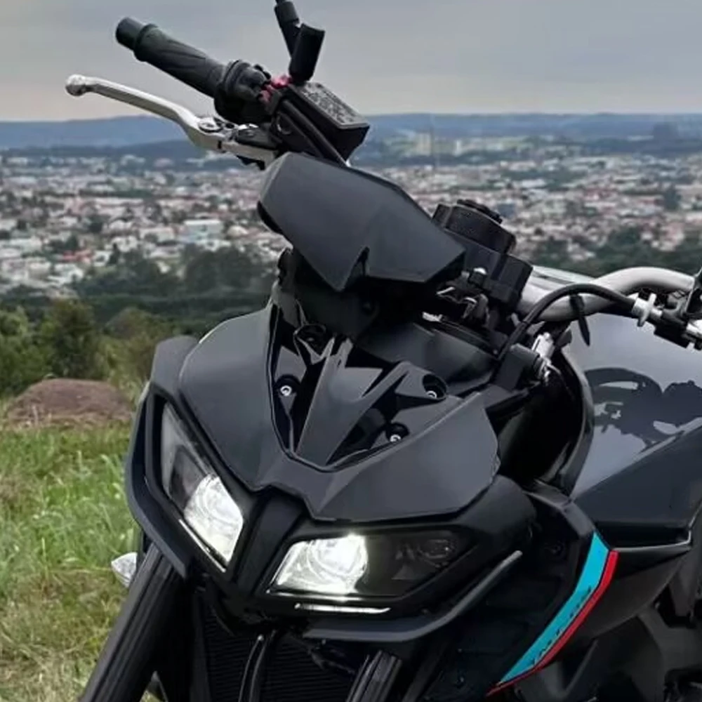 Передний удлинитель MT09 крышка прибора для капота солнцезащитный козырек защита