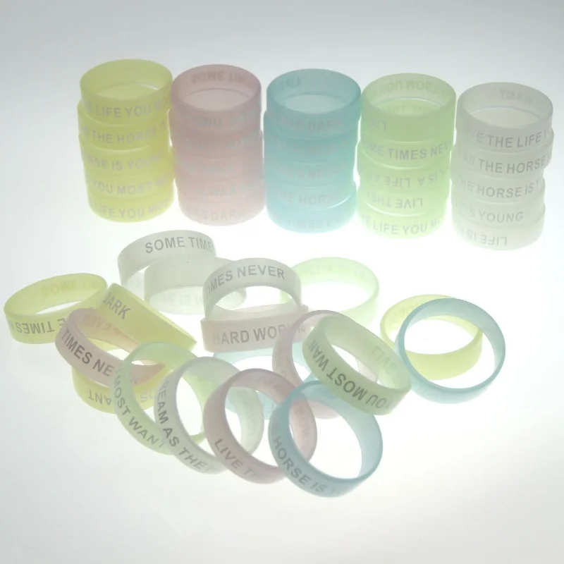 50 шт. 30 мм светящееся кольцо противоскользящее с электрическими сдвижными