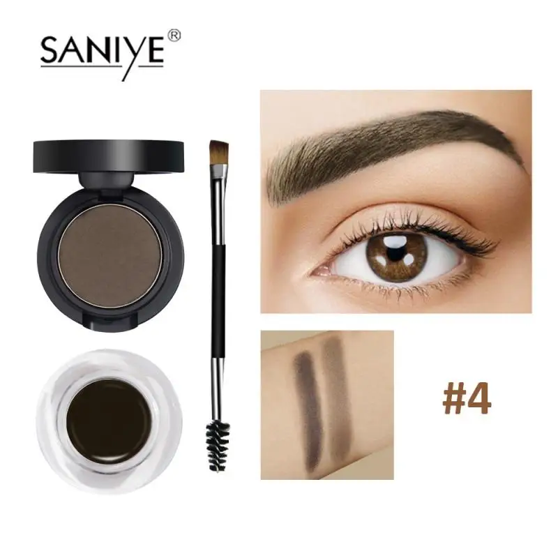 

SANIYE 5 Color Eyebrow Cream Enhancer Easy To Color Waterproof Long-lasting Eyebrows Gel Non-fading Eye Brow Tint Makeup TSLM2