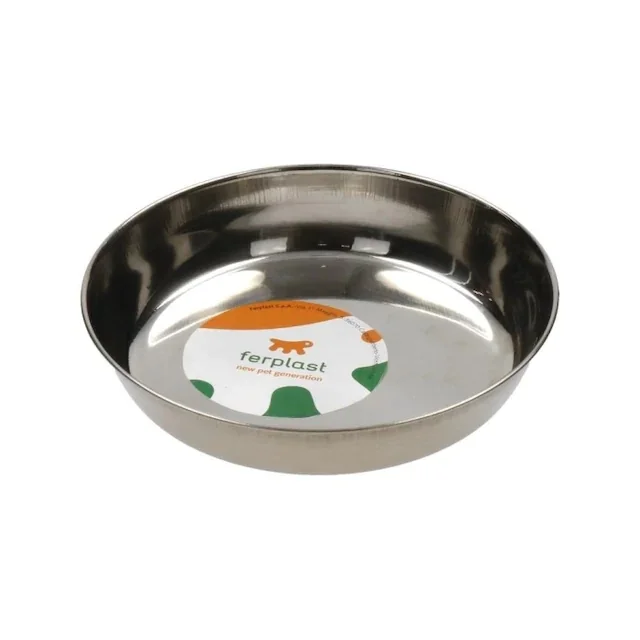 

Ferplast Orion 50 Cat and Small Breed Dog Steel Baby Bowl 0,25 Lt 489418173