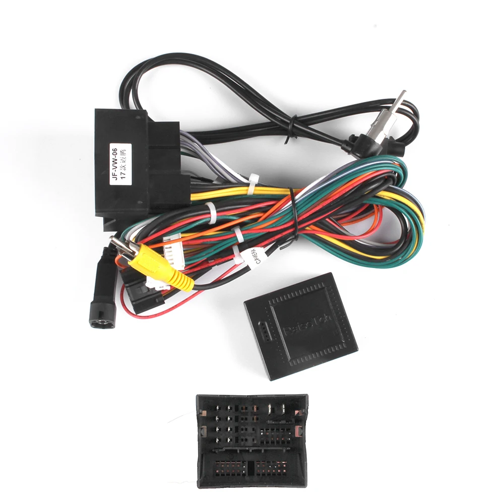 

Автомобильный Android плеер 2Din стерео радио адаптер питания Разъем MP5 плеер аксессуары для кабелей питания для VW