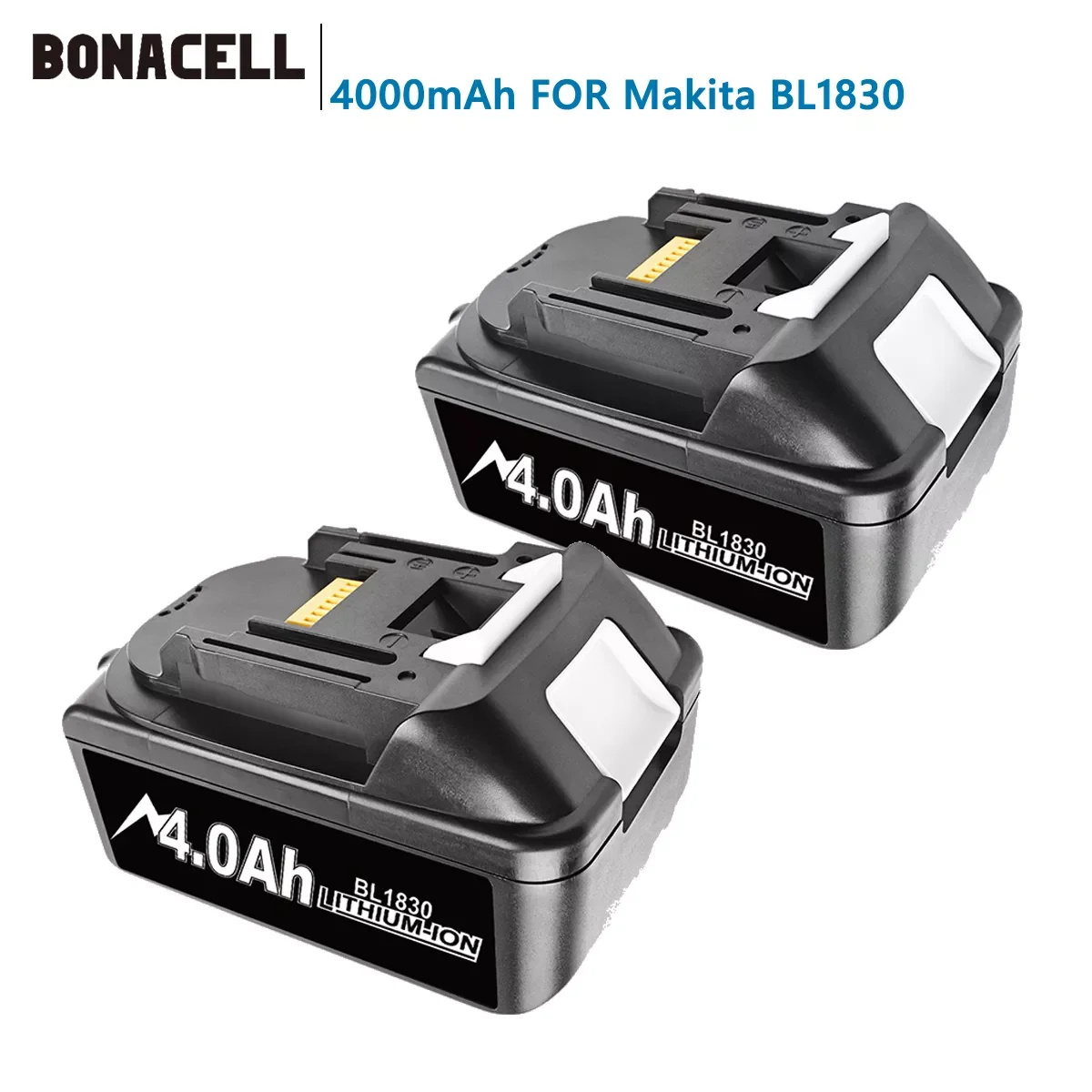 

Bonacell Newest Version BL1860 18V 4000mAh Li ion Rechargeable Battery for Makita Battery 18 V BL1830 BL1840 BL1850 BL1860B L70