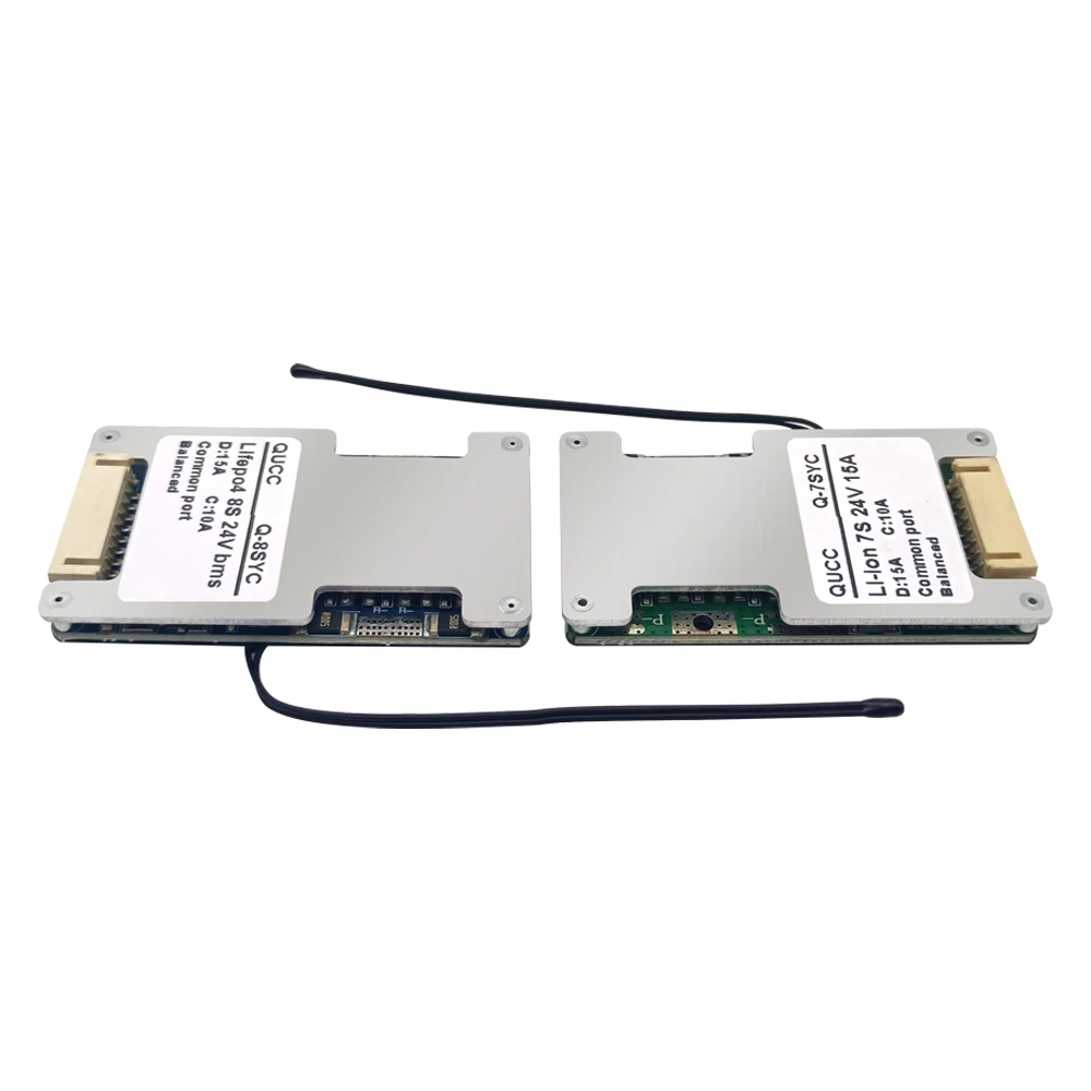 Литий-ионный аккумулятор Qucc Lifepo4 6S 7S 8S BMS 24 В 22 2 в 15 а 20 А 25 электрический инструмент