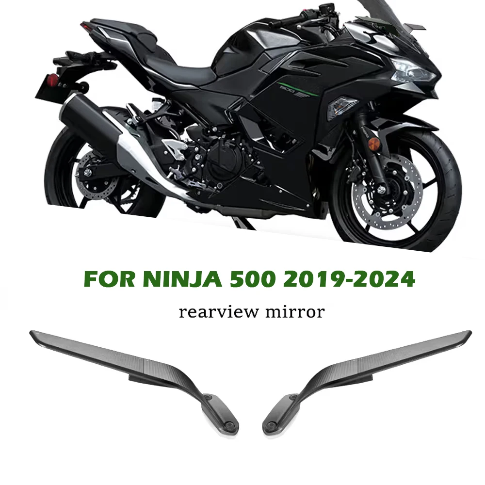 Зеркало для Ninja 500 2019-2024 Ninja500 аксессуары боковое зеркало заднего вида мотоцикла