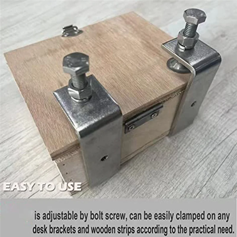 Металлический зажим Сверхмощный C-образный деревообрабатывающий с широкими