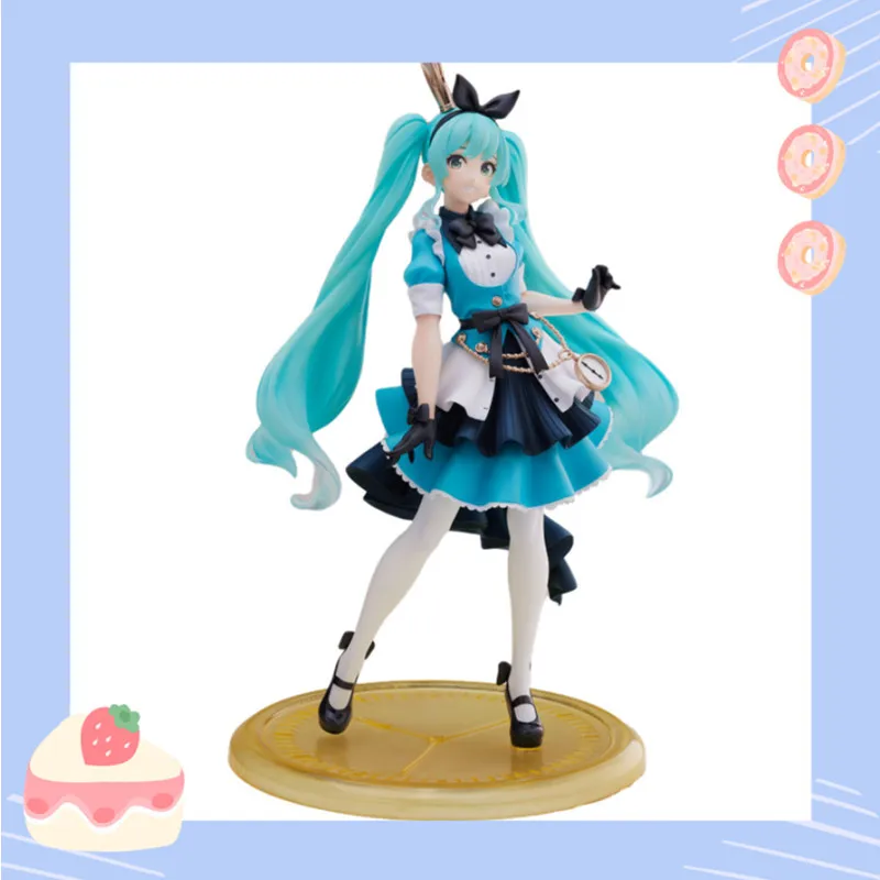 

Новинка 2022, 21 см, художественный мастер, Хатсуне Мику, Элис, анимационный персонаж, статическая модель, настольное украшение, персональный п...