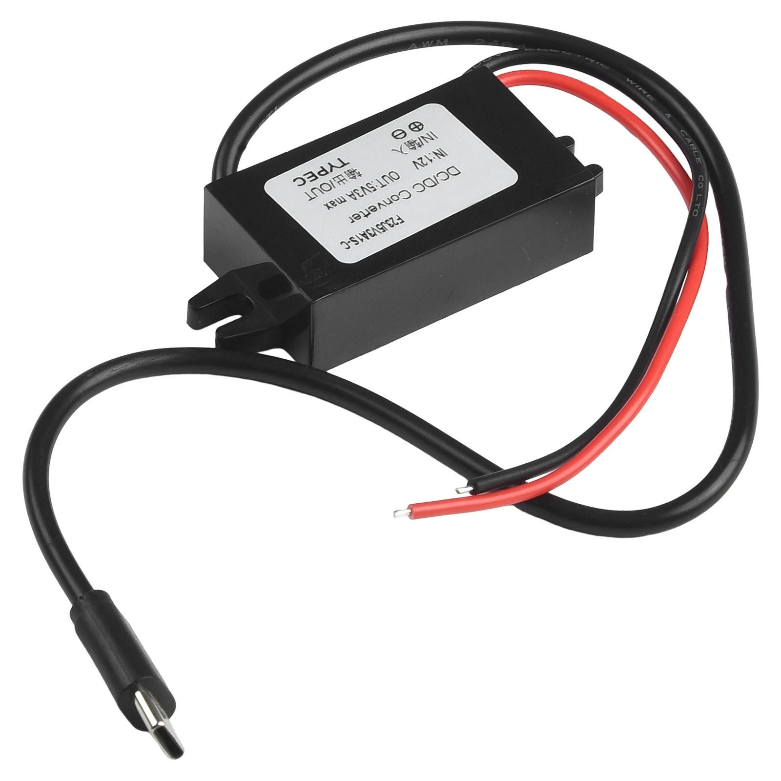 Водонепроницаемый преобразователь 12 В в 5 3 А Type-C USB C постоянного тока —