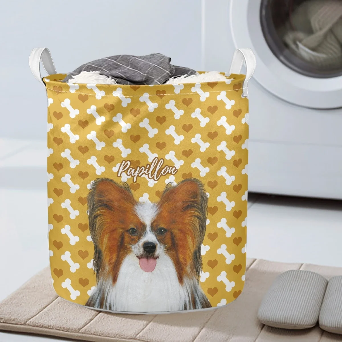 

Корзина для белья для домашнего хранения, корзина для грязного белья с 3D рисунком, пользовательская корзина для хранения большой емкости