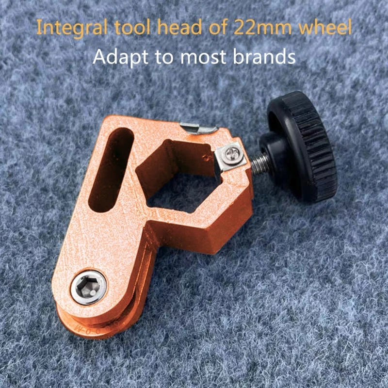Т-образный нажимной резак с большим колесом 22 мм для точной резки окна