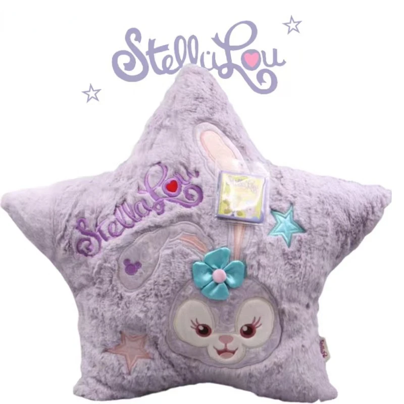 

Плюшевая подушка с пятиконечной звездой из мультфильма Disney StellaLou, подушка, хобби, Коллекционирование подарков