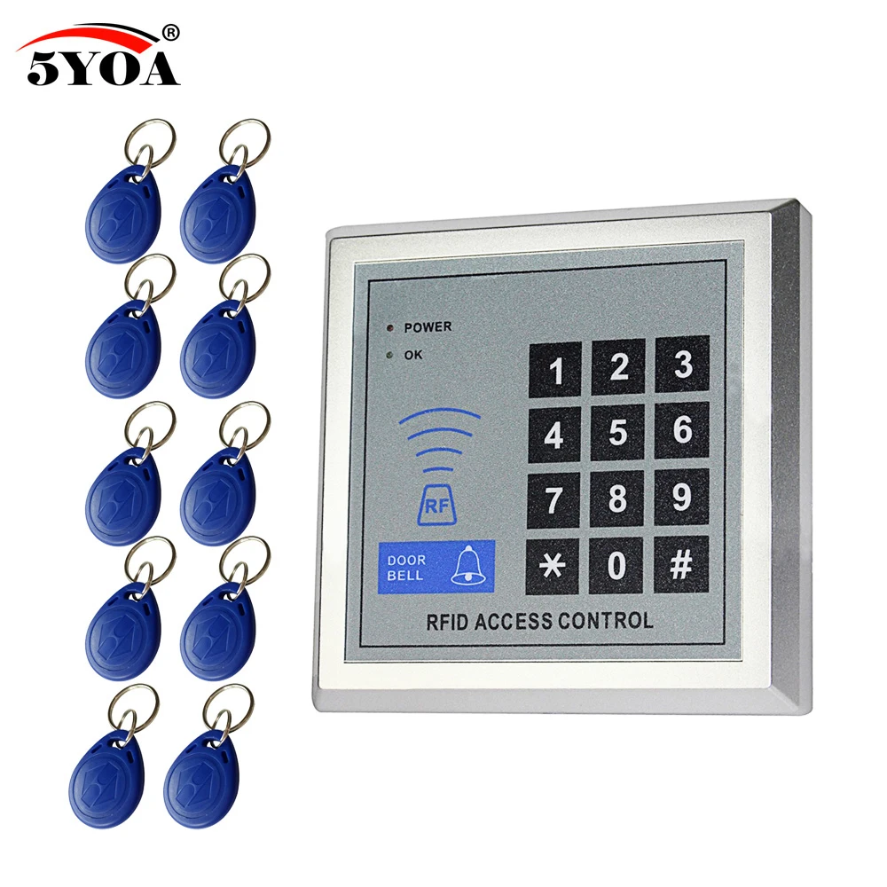 

5YOA RFID Access Control System Device Machine Security Proximity Entry Door Lock Quality