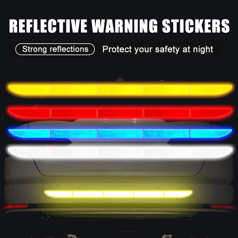 Автомобильная Светоотражающая Предупреждение ющая наклейка s Внешняя