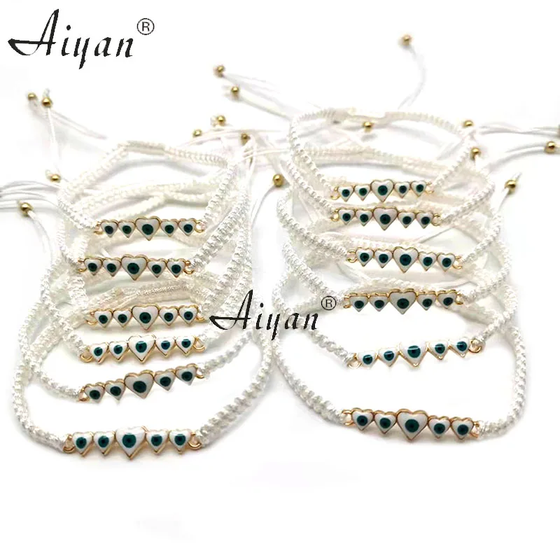 Браслет с подвеской сглаза для мужчин и женщин Шарм-браслет соединителем в форме