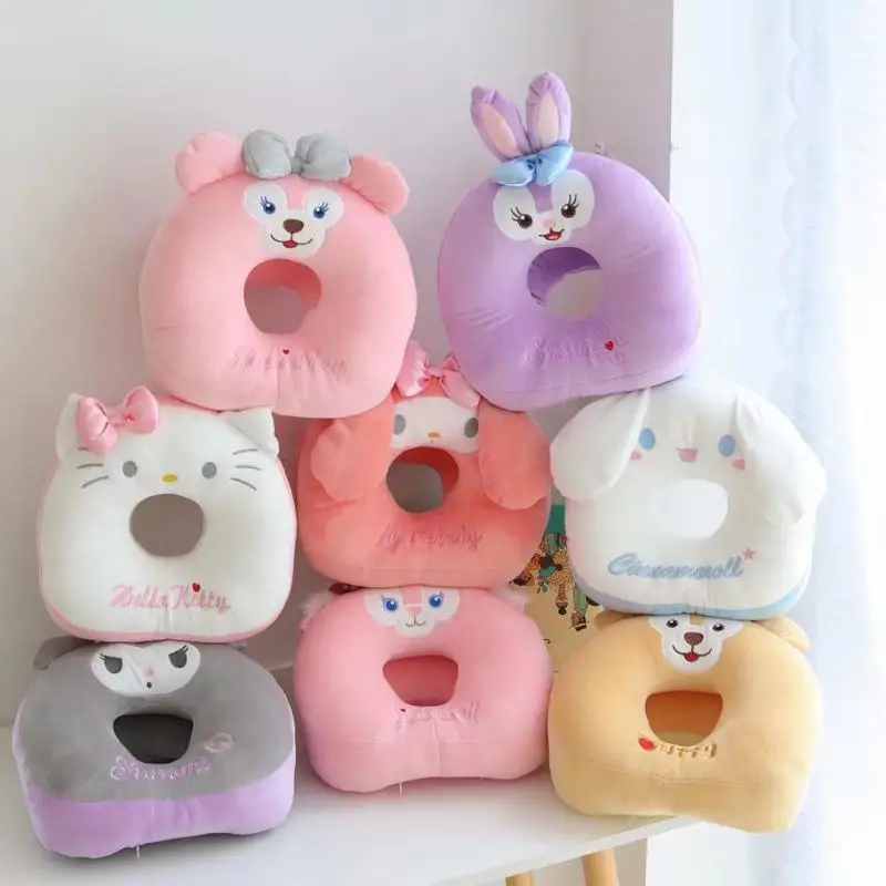 

Hellokittys Kawaii аниме Sanrio подушка мультфильм Милая Kuromi Cinnamoroll настольная Подушка для сна офис обеденный сон подушка подарок
