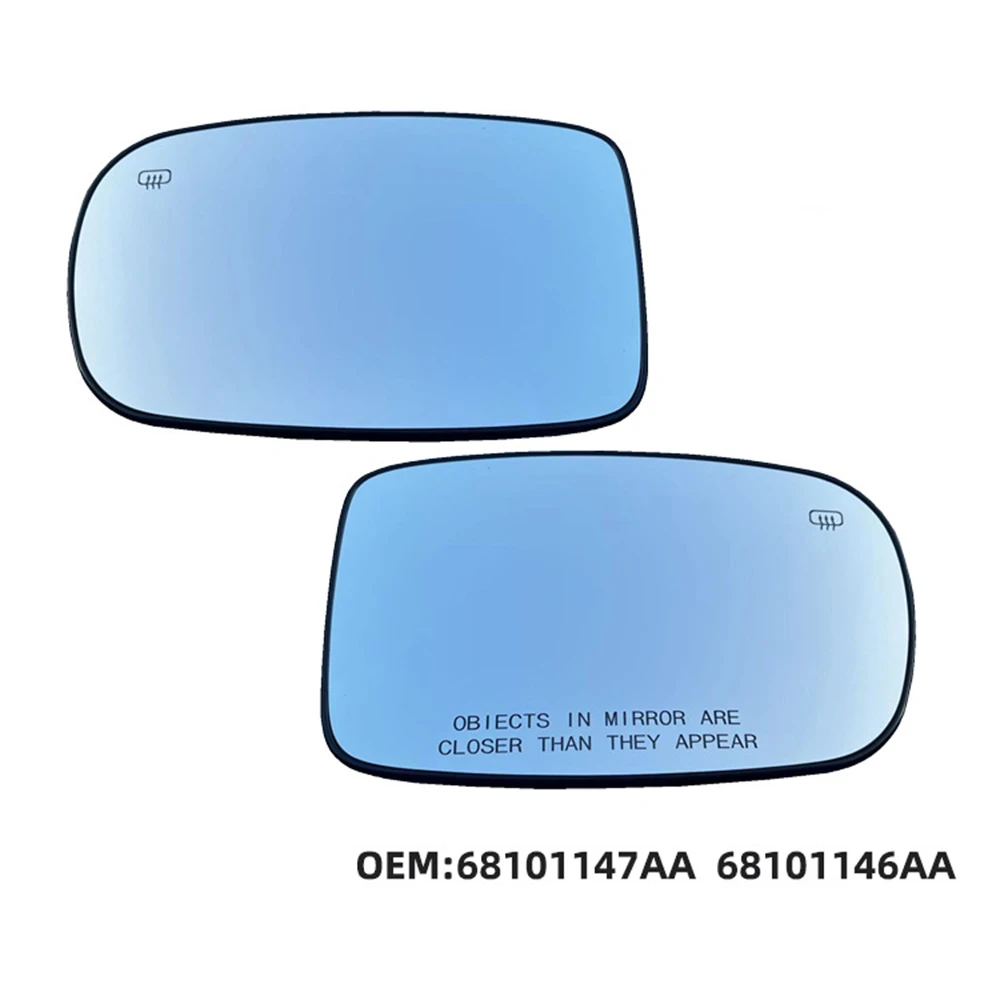 

Левое/правое стекло для заднего зеркала с подогревом для Chrysler 200 300-2011 для Dodge Charger 2014-2012 68101147AA 68101146AA, 1 шт.
