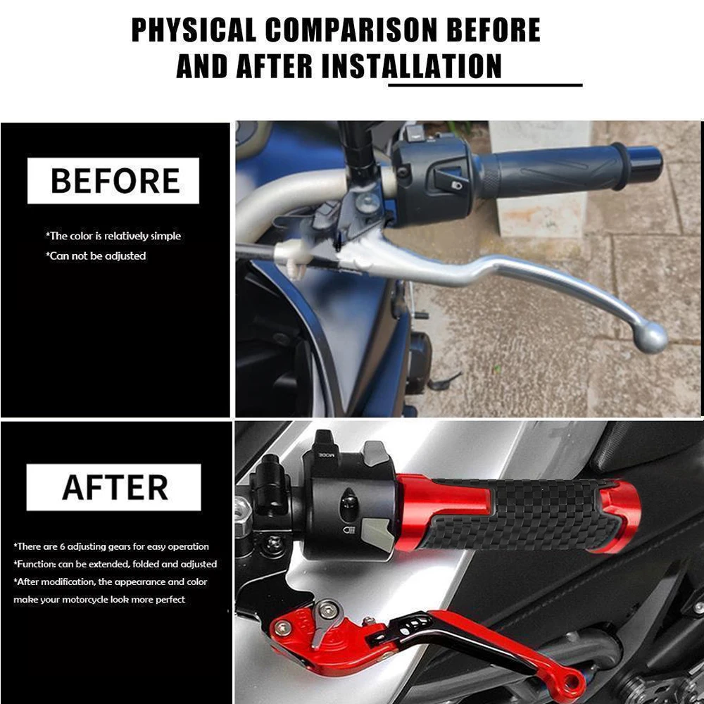 Для KAWASAKI EX250G EX 250G 1988-2001 2002 2003 2004 2005 2006 2007 мотоциклетные рычаги тормозной муфты