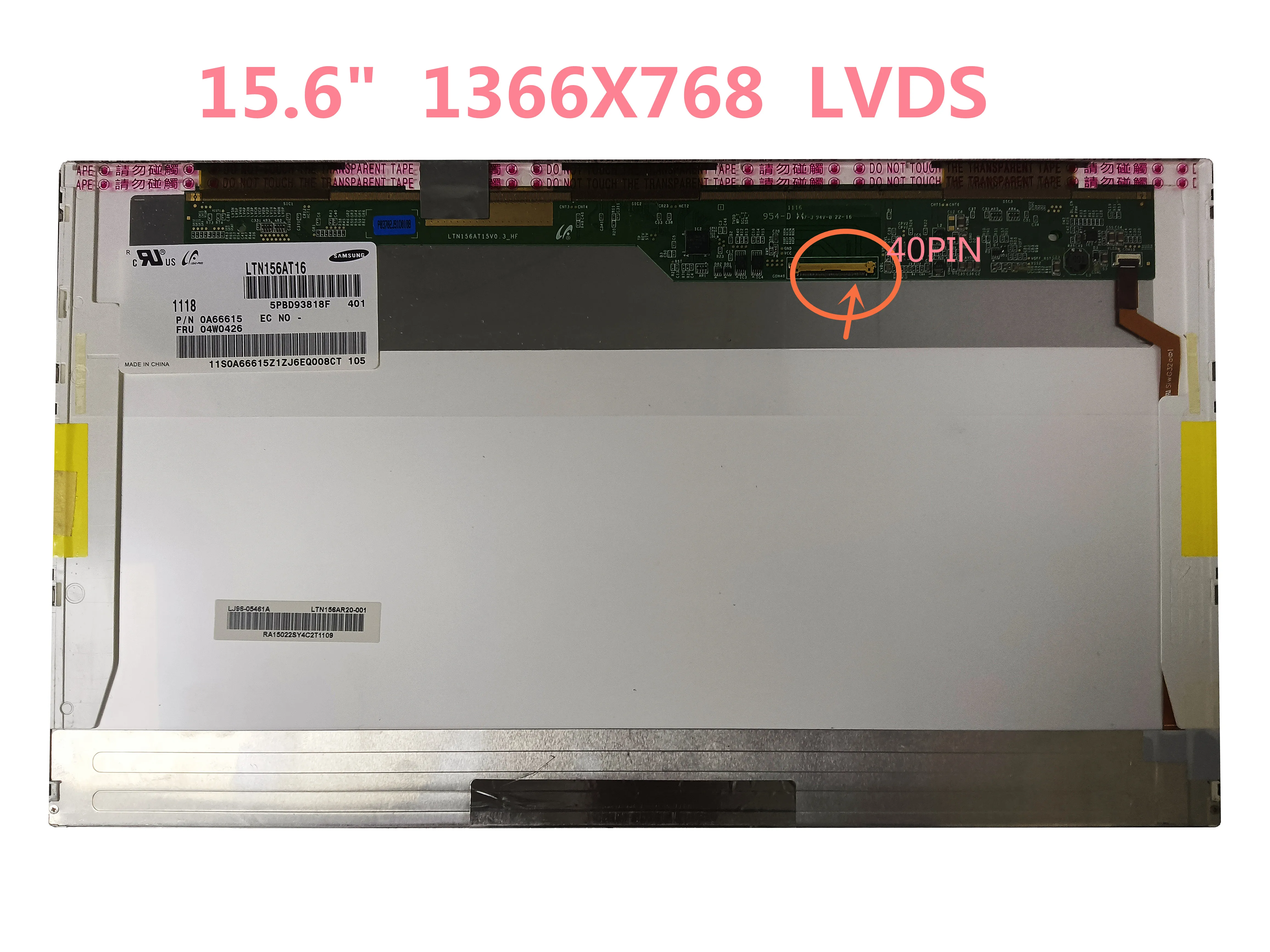 

15.6 inch lcd screen LTN156AT02 LP156WH4-TLN2 TLA1 LP156WH2 B156XW02 N156BGE-L11 LTN156AT22 LTN156AT05 LTN156AT24 LTN156AT16