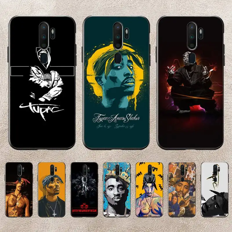 

2Pac Tupac Amaru Shakur Phone Case For Redmi 9A 8A 6A Note 9 8 10 11S 8T Pro Max 9 K20 K30 K40 Pro PocoF3 Note11 5G Case