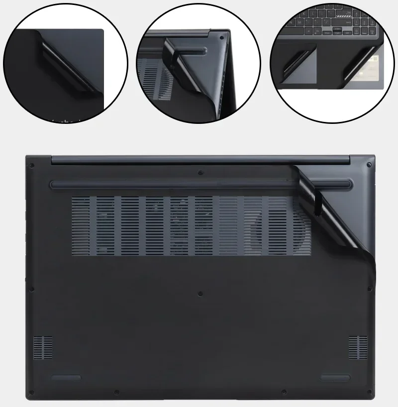 Наклейка-кожа для ноутбука Asus Vivobook 15X M1503QA/Vivobook M1603Q 16 виниловые наклейки из