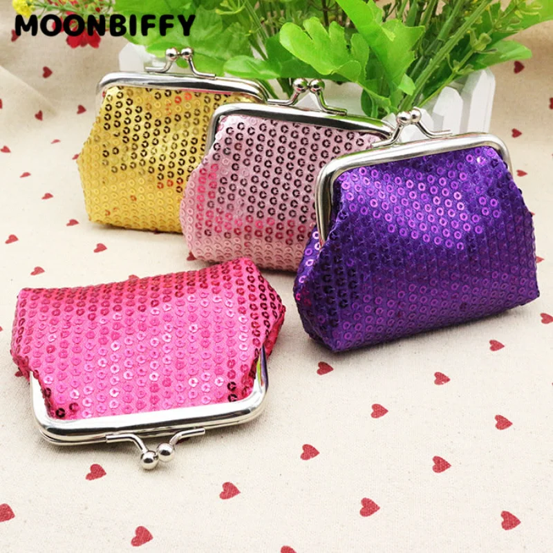 

Coin Purses Lady Small Wallet for Women Dot Pattern Mini Hasp Coin Purses Money Change Pouch Cotton Fabric Carteira Feminina